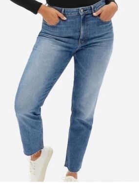 Everlane Light Blue Ankle Straight Jeans